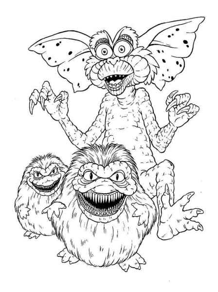 Мохнатые монстры