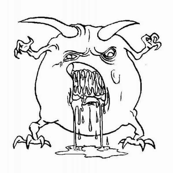 Рогатый монстр