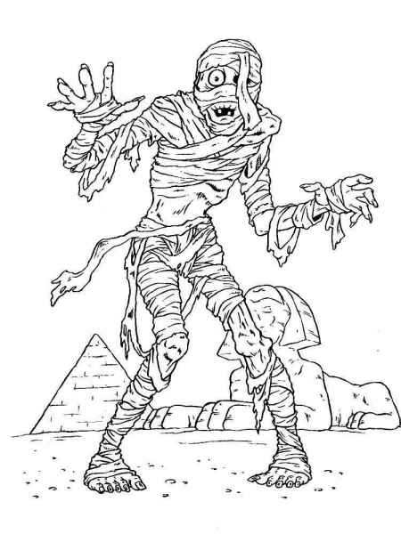 Мумия в египте