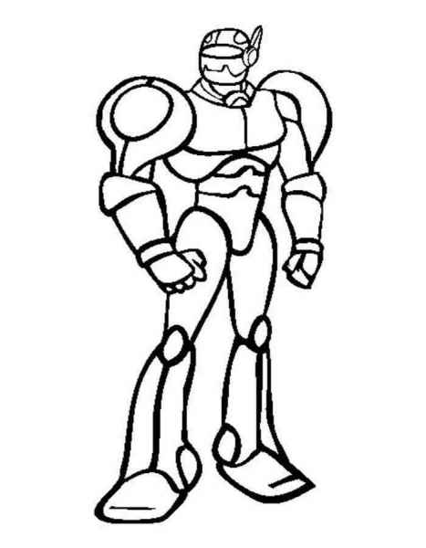 Робот стоит