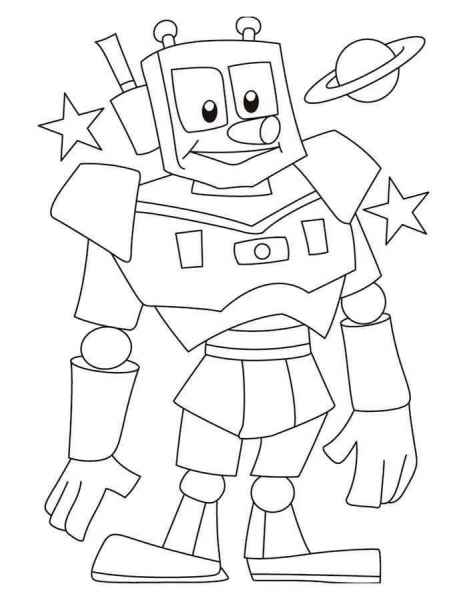 Робот звезды и планеты