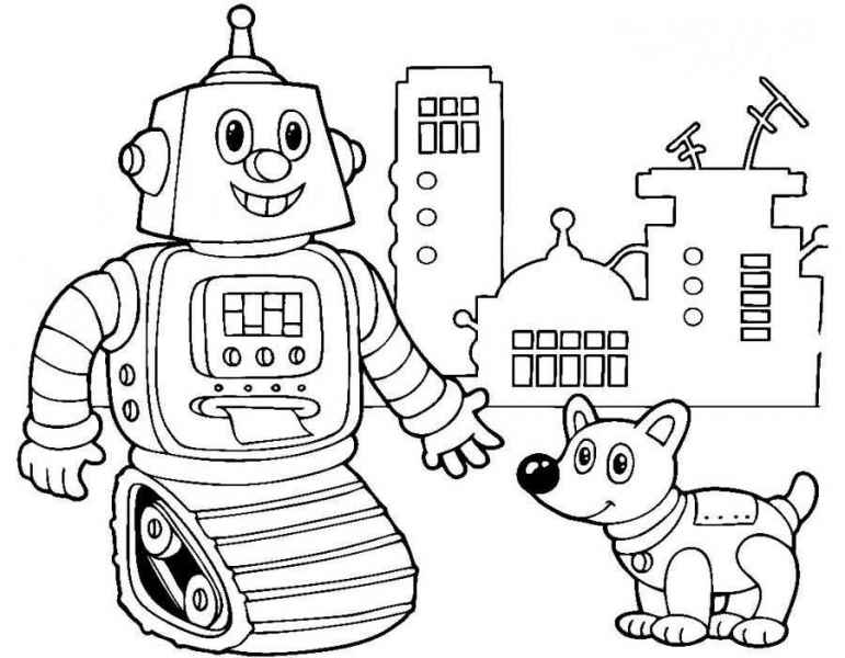 Робот и собака