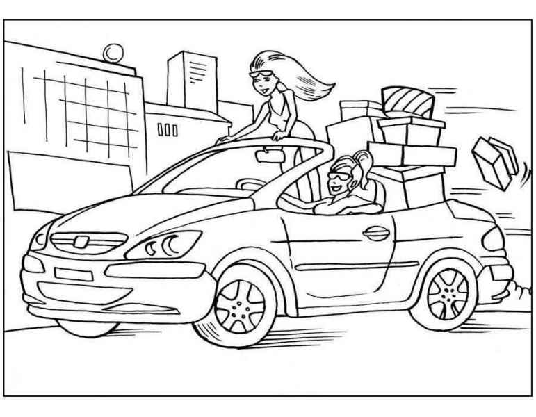 Машина кабриолет