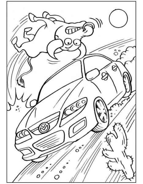 Машина и бык