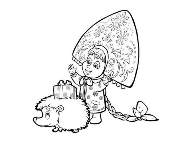 Маша снегурочка