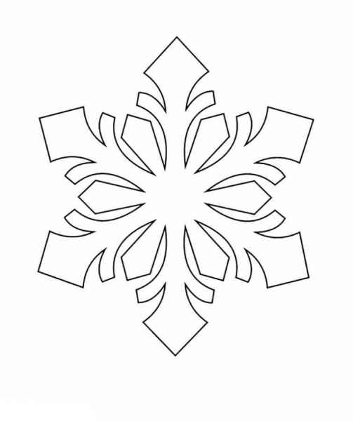Маленькая снежинка