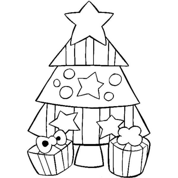 Елка со звездой