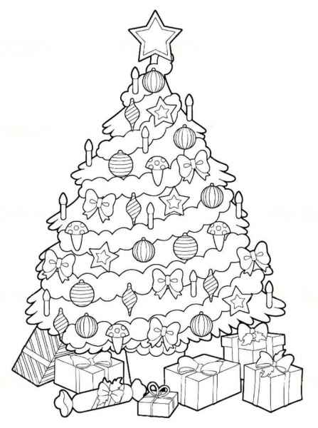 Бантики на елке