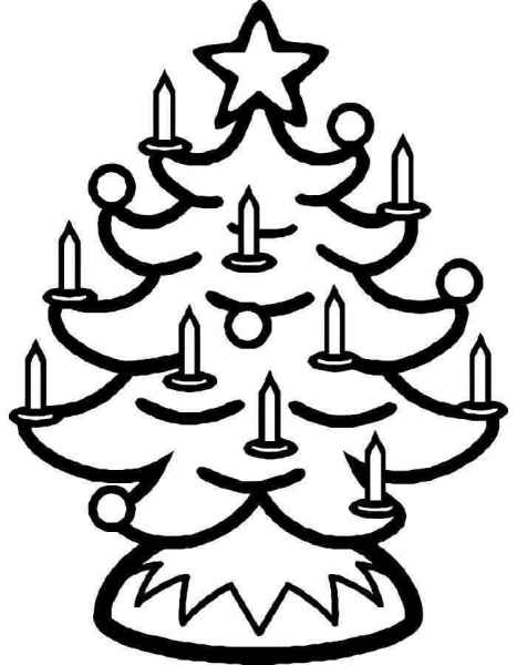 Свечи на елке