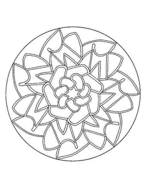 Мандала круг