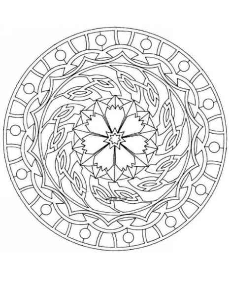 Рисунок мандала