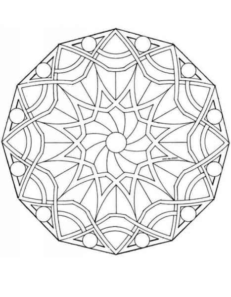 Мандала звезды