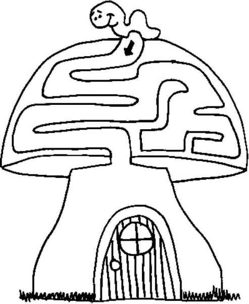 Дом грибочек