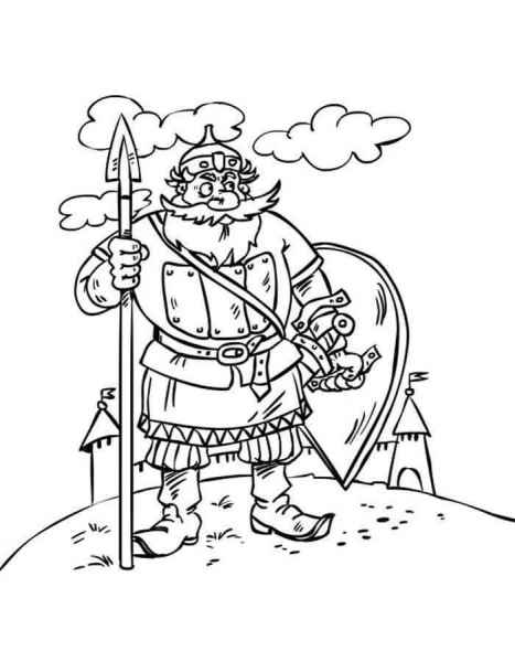 Богатырь на опушке