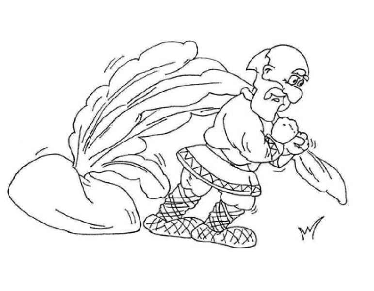 Дедка из сказки репка