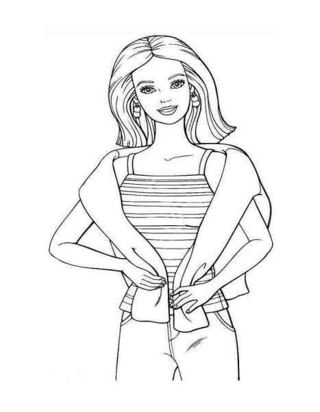 Барби с джемпером