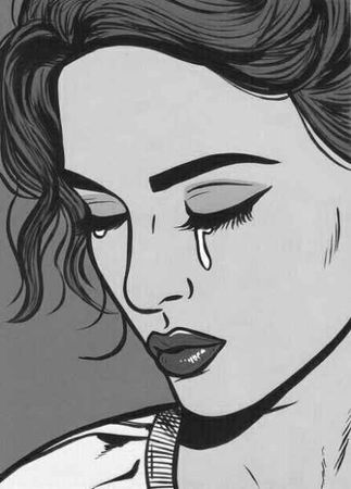 Плачущая девушка