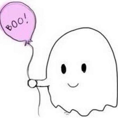 Привидение с шариком