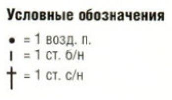 Ажурный узор крючком № 3014