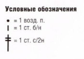 Ажурный узор крючком № 3547
