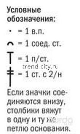 Белый купальник крючком