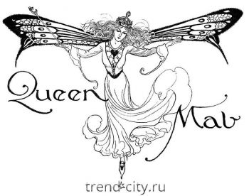 Рисунок для выжигания по дереву Фея