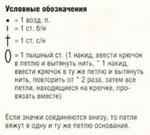 Ажурный узор крючком № 3823