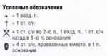 Ажурный узор крючком № 6589