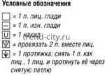 Жилет спицами с отложным воротником