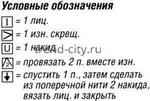 Топ спицами с глубоким вырезом