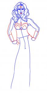 kak risovat wonder woman2482