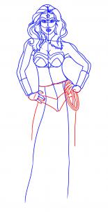 kak risovat wonder woman2482