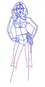 kak risovat wonder woman2482