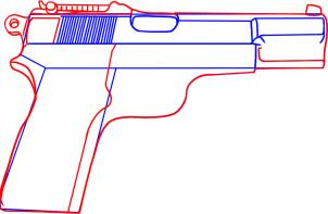 kak narisovat pistolet0023