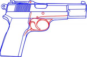 kak narisovat pistolet0023