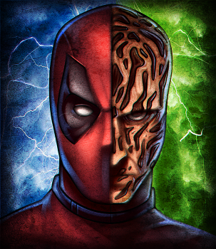 kak risovat Deadpool poshagovo0111
