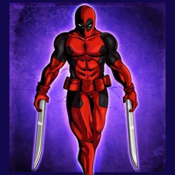 kak risovat Deadpool0096