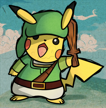 kak risovat Pikachu Link0272