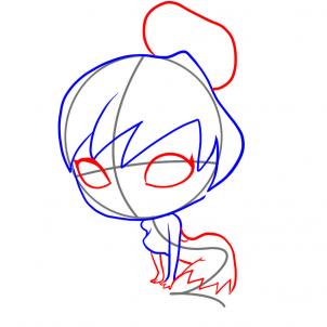 kak risovat chibi tinkerbell0455