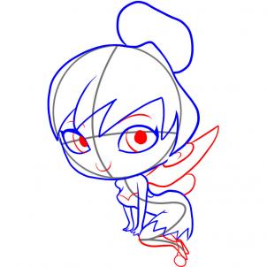 kak risovat chibi tinkerbell0455