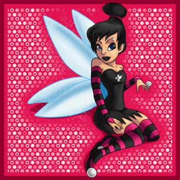 kak risovat goticheskiy tinkerbell0481