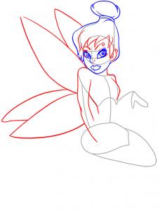 kak risovat goticheskiy tinkerbell0481