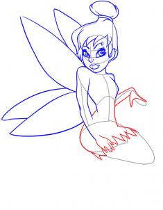 kak risovat goticheskiy tinkerbell0481