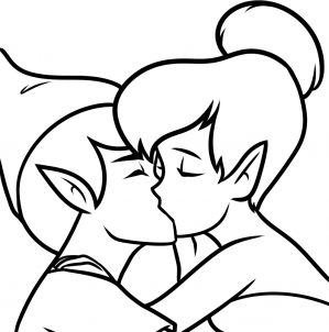 kak risovat piter pyen i tinkerbell0521