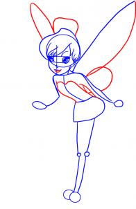 kak risovat tinkerbell0556