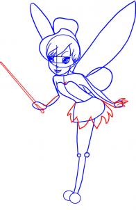 kak risovat tinkerbell0556