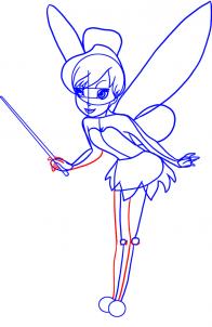 kak risovat tinkerbell0556