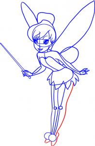kak risovat tinkerbell0556